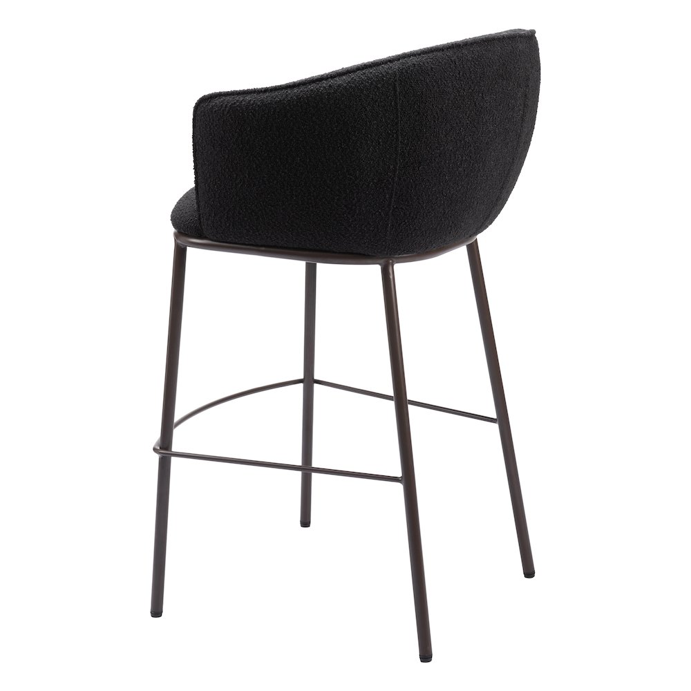 Essen Barstool Black & Bronze. Picture 5