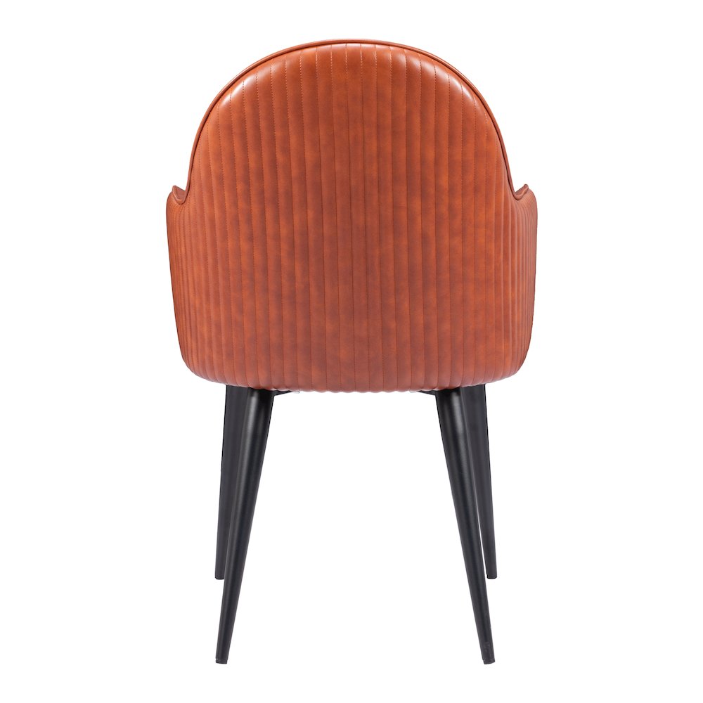 Silloth Dining Chair Brown. Picture 4