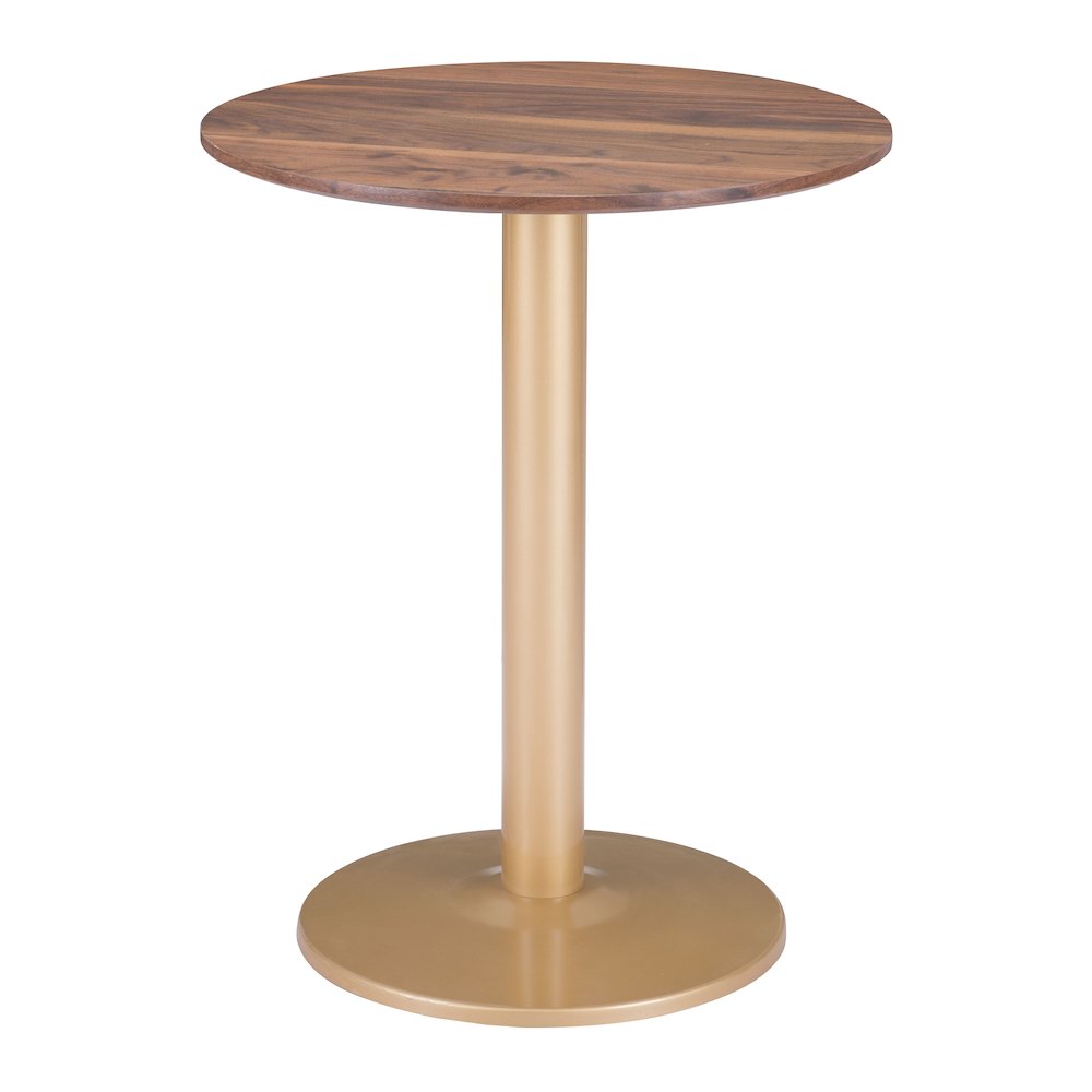 Alto Bistro Table Brown & Gold. Picture 2