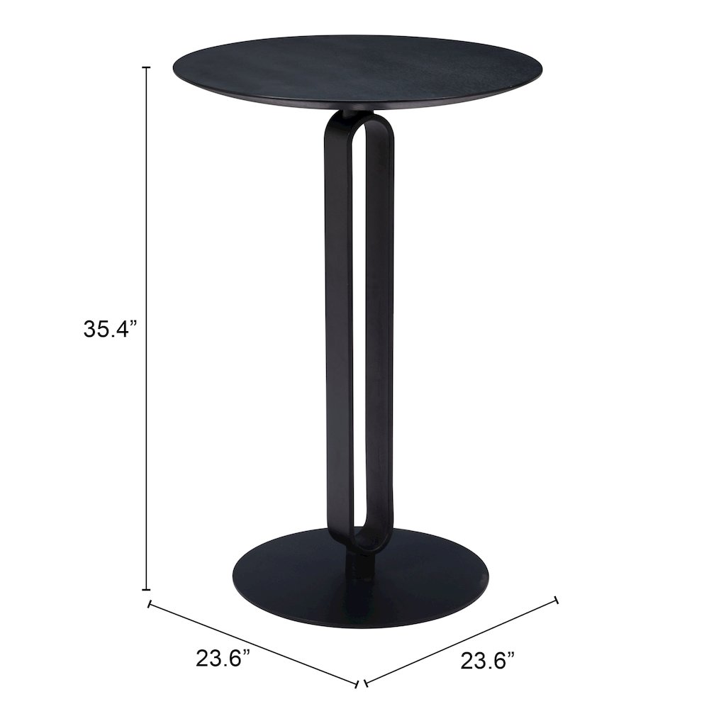 Derry Counter Table Black. Picture 7