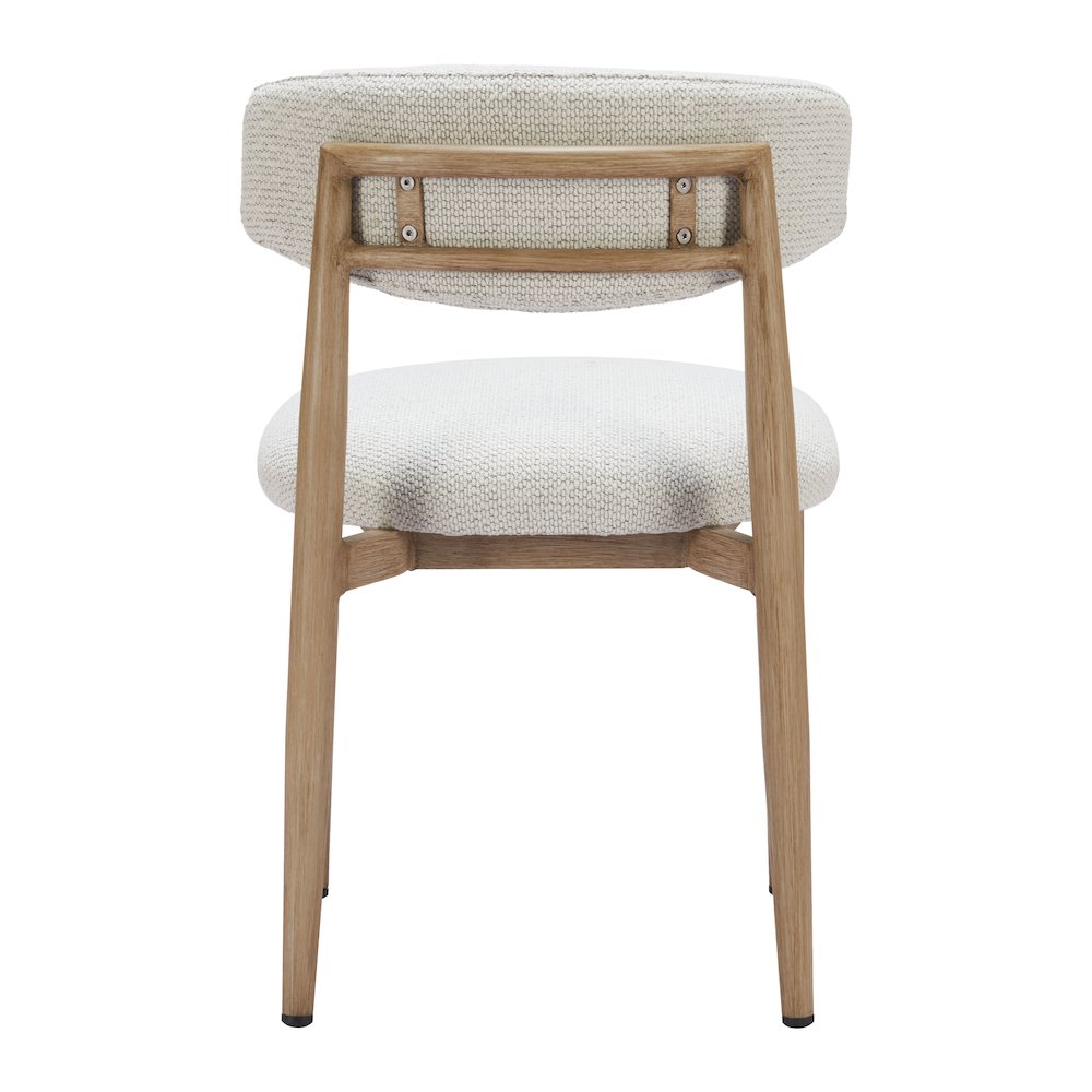 Bege Dining Chair White. Picture 4