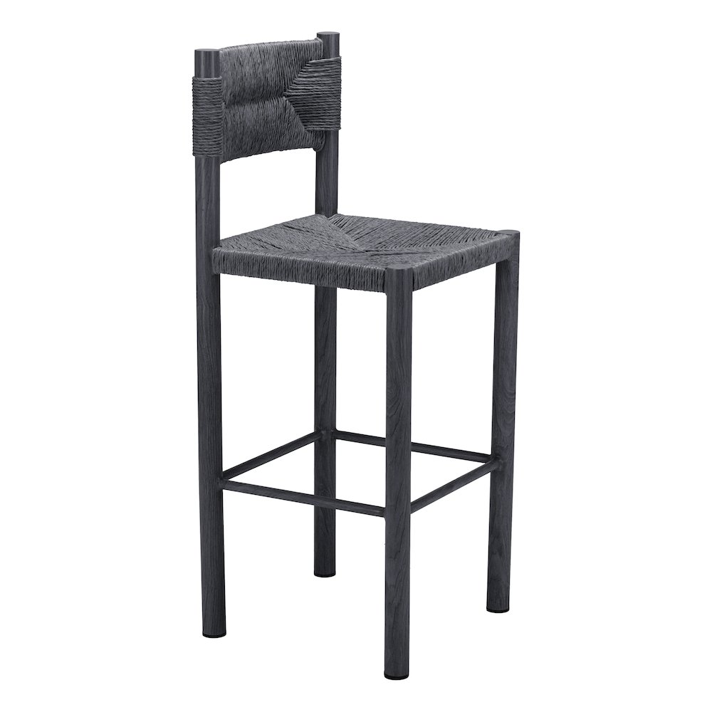 Iska Barstool (Set of 2) Black. Picture 1