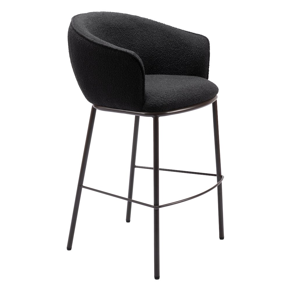 Essen Barstool Black & Bronze. Picture 9