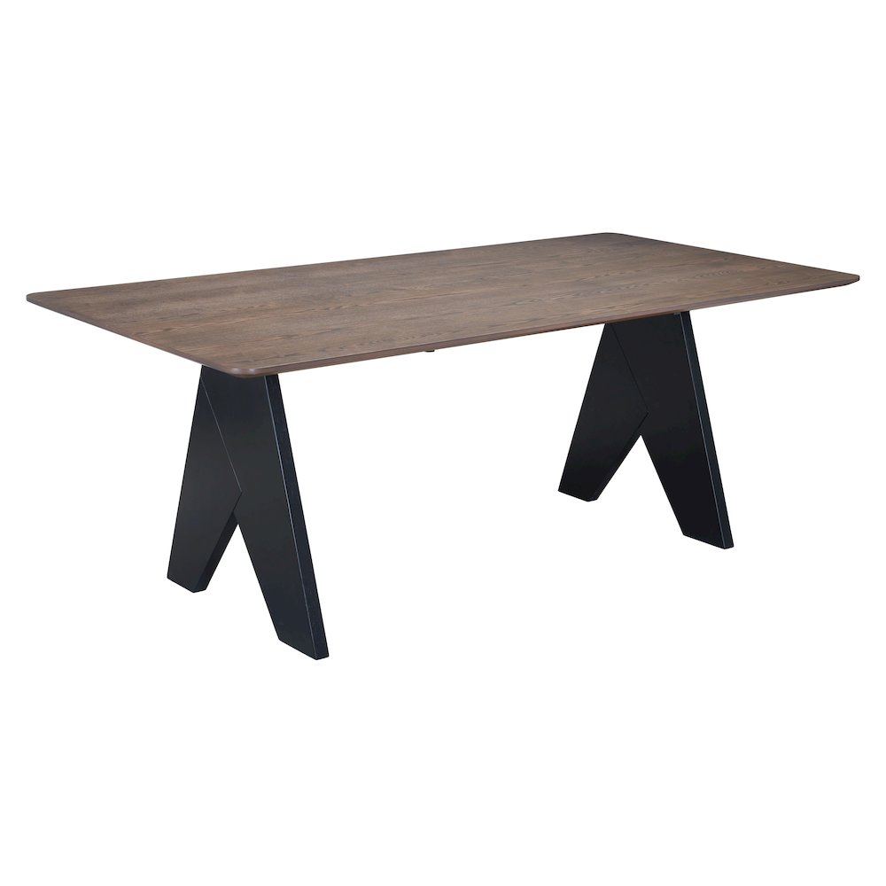 Lisse Rectangular Dining Table Espresso. Picture 1
