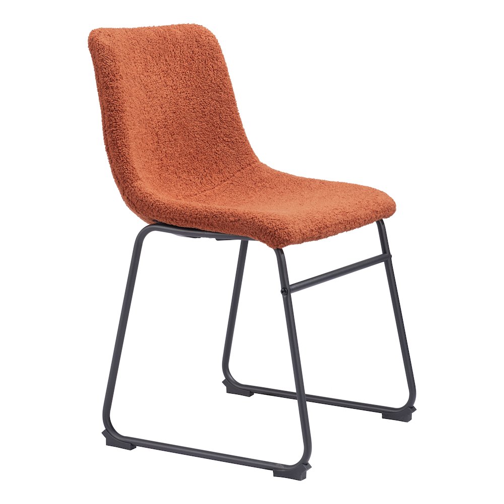Smart Dining Chair (Set of 2) Burnt Orange. Picture 6