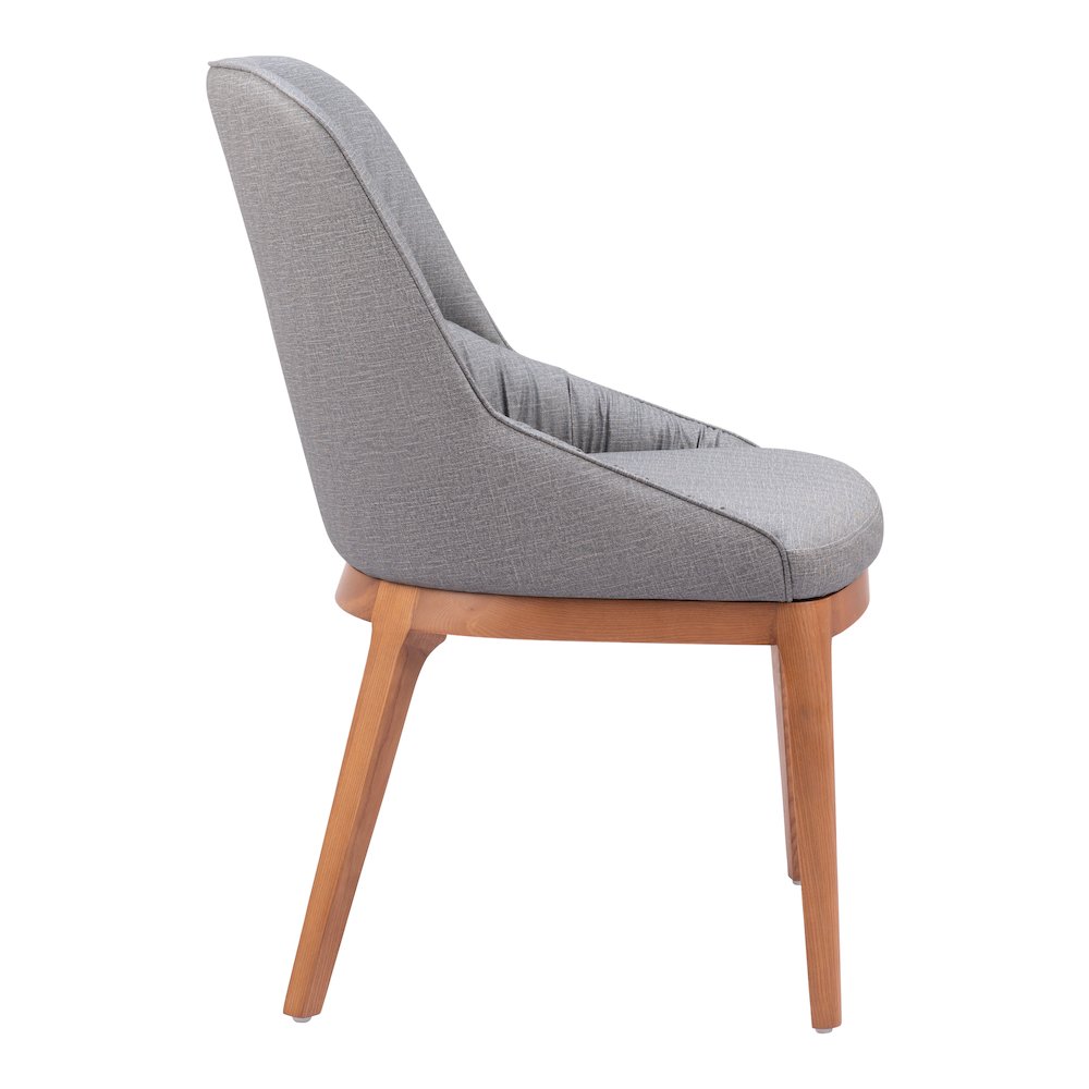 Ayr Dining Chair (Set of 2) Slate Gray. Picture 2