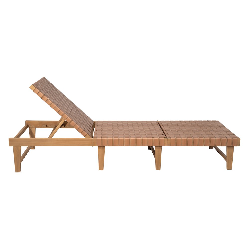 Breath Chaise Lounge Brown. Picture 2
