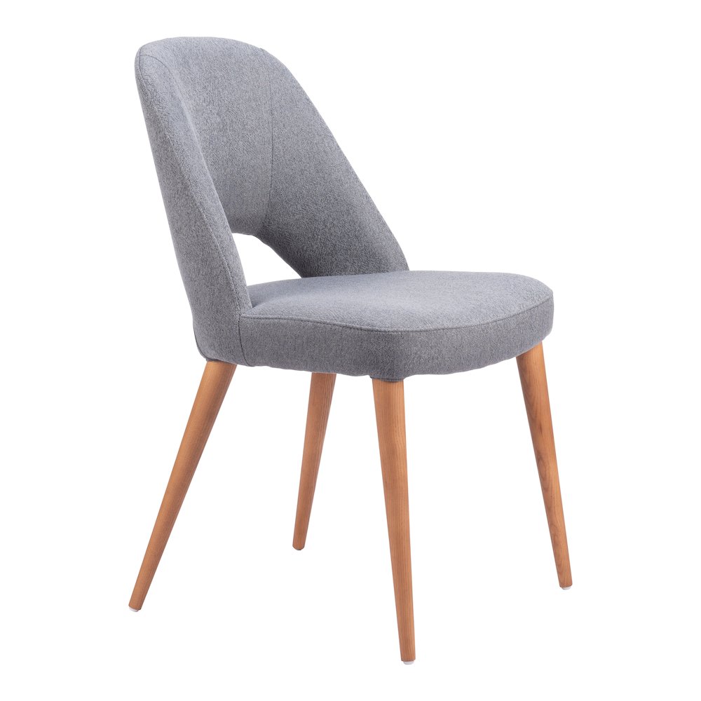 Leith Dining Chair (Set of 2) Gray. Picture 8