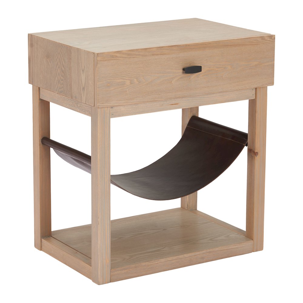 Haram Side Table Natural. Picture 1