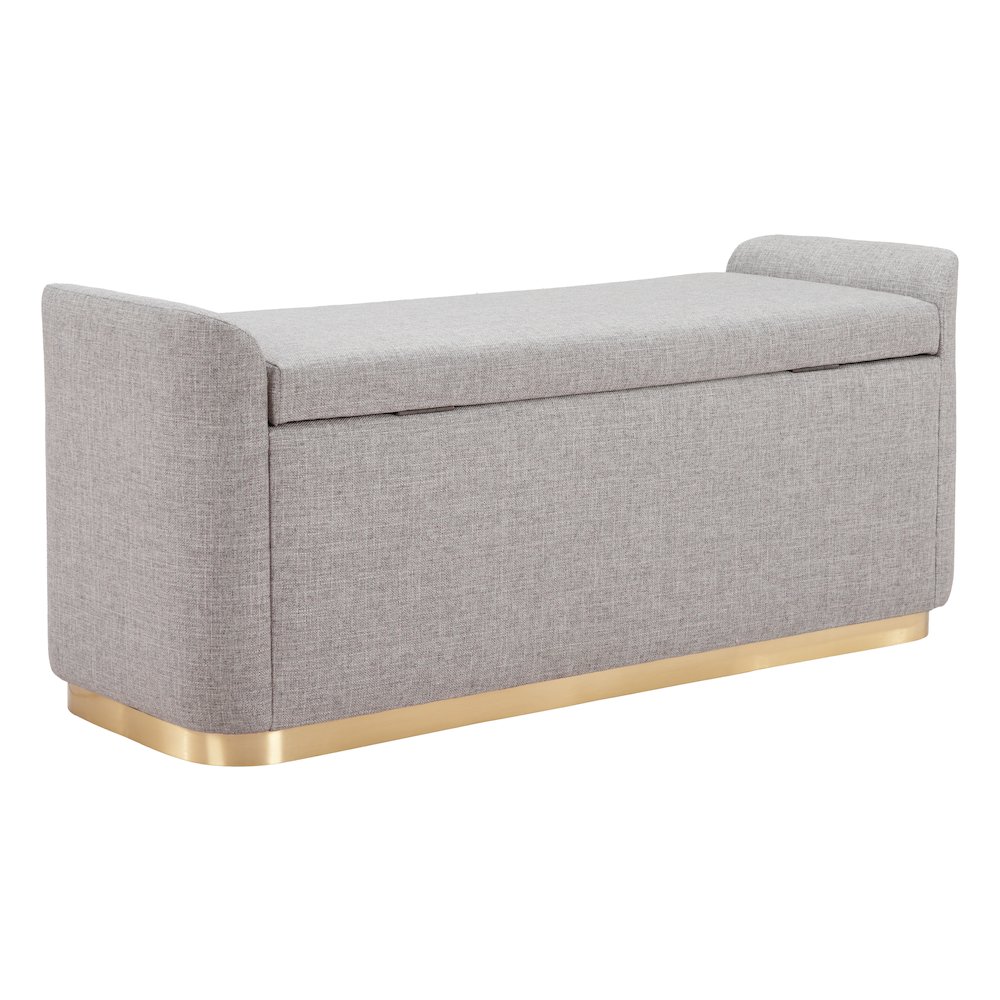 Dobo Storage Bench Gray. Picture 5