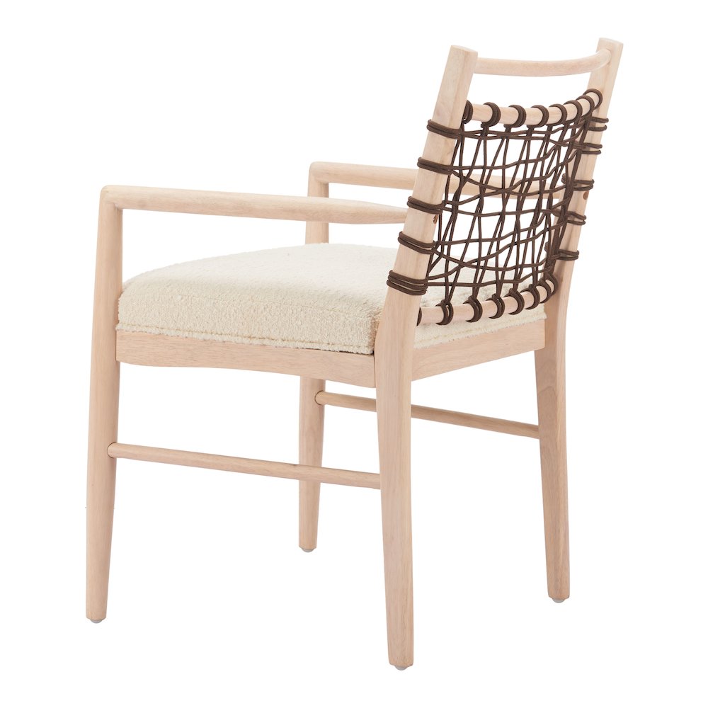 Wezly Dining Chair (Set of 2) Ivory. Picture 5