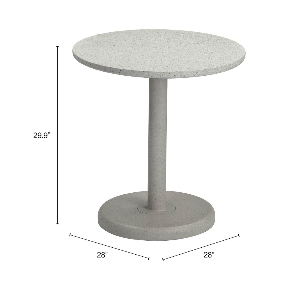 Liora Bistro Table White. Picture 7