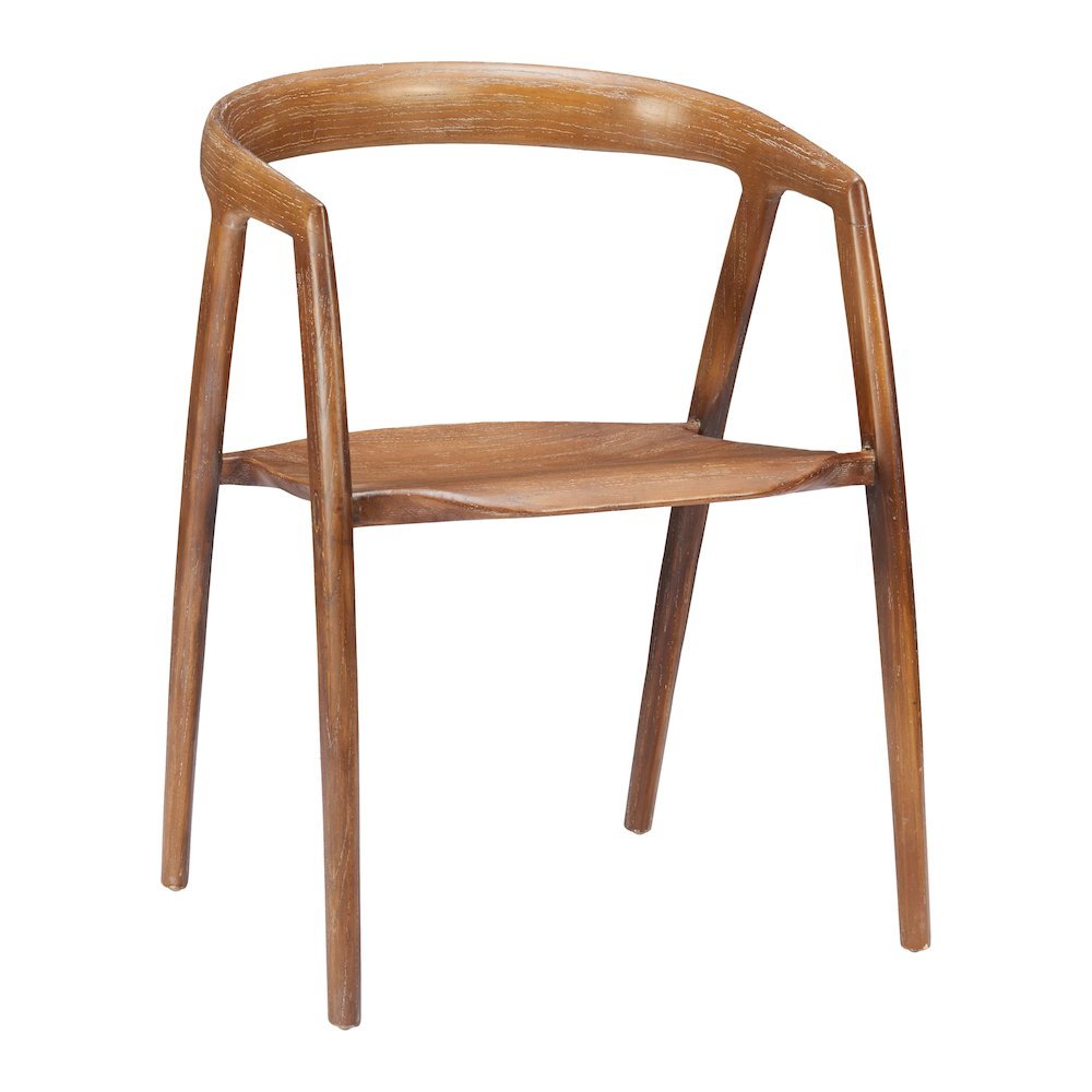 Ziran Dining Chair (Set of 2) Walnut. Picture 9