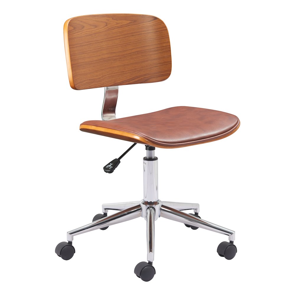 Duravel Office Chair Brown. Picture 8