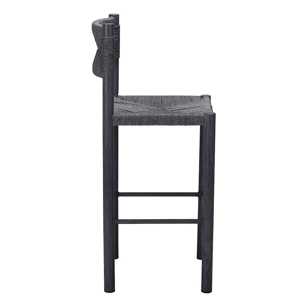 Iska Barstool (Set of 2) Black. Picture 2