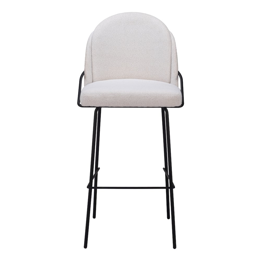 Jambi Barstool (Set of 2) Ivory. Picture 3