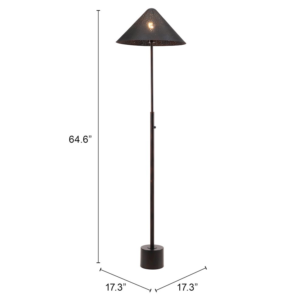 Cardo Floor Lamp Bronze. Picture 7