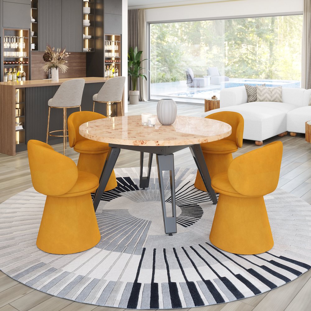 Burl 2 in 1 Table Natural. Picture 9