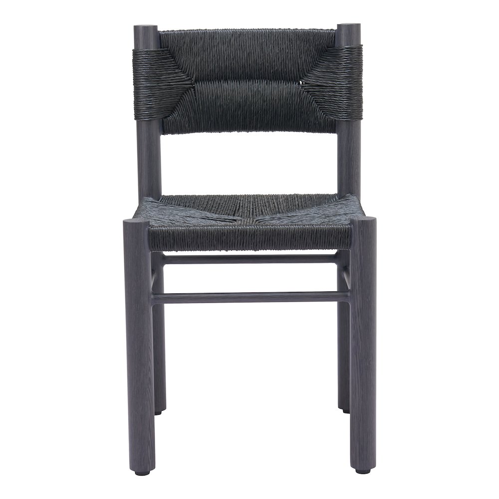 Iska Dining Chair (Set of 2) Black. Picture 3