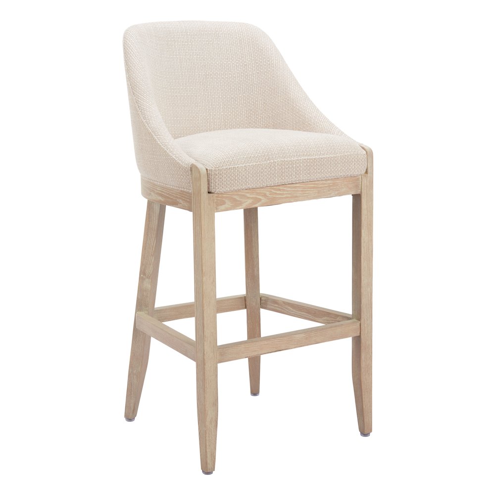Calmo Barstool Beige. Picture 8