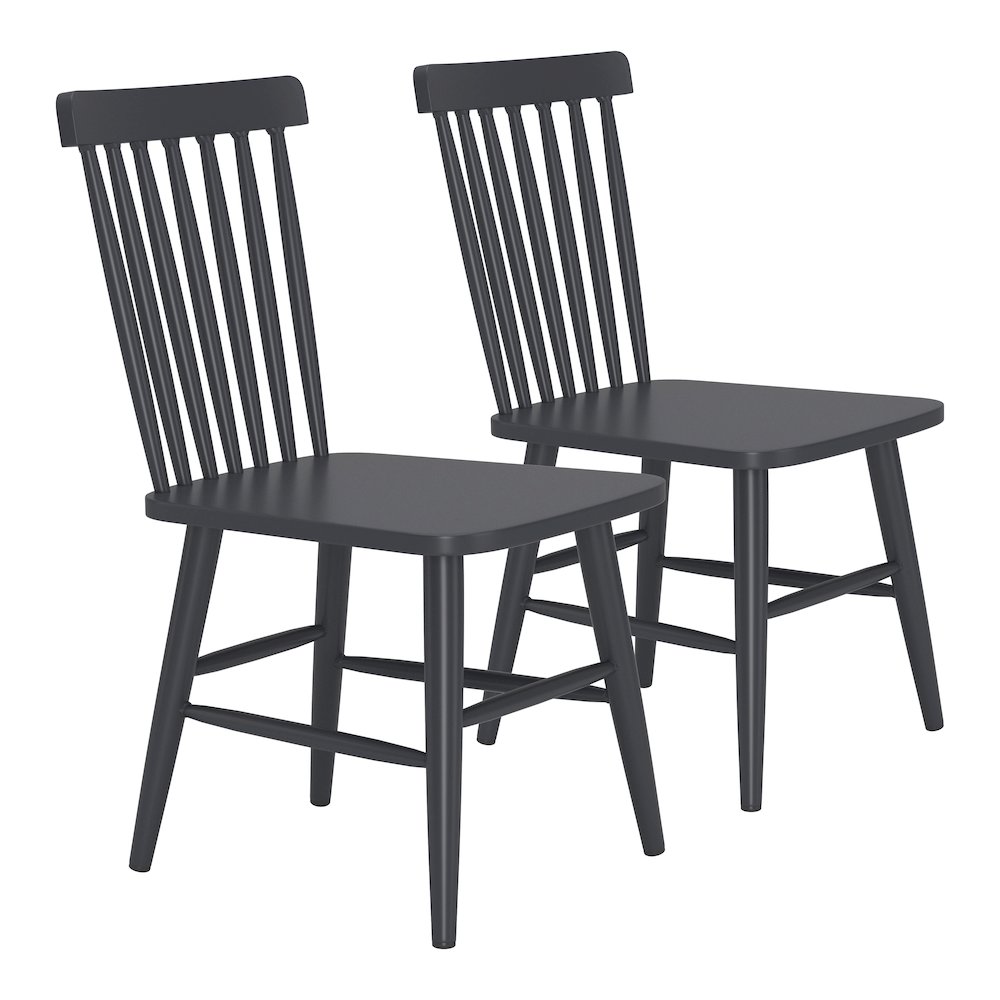 Zeilen Dining Chair (Set of 2) Black. Picture 6