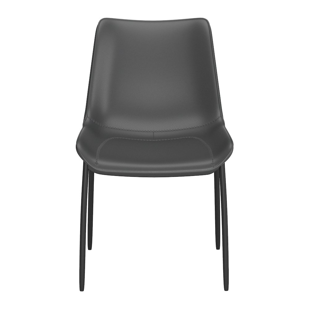 Magnus Dining Chair (Set of 2) Black. Picture 3
