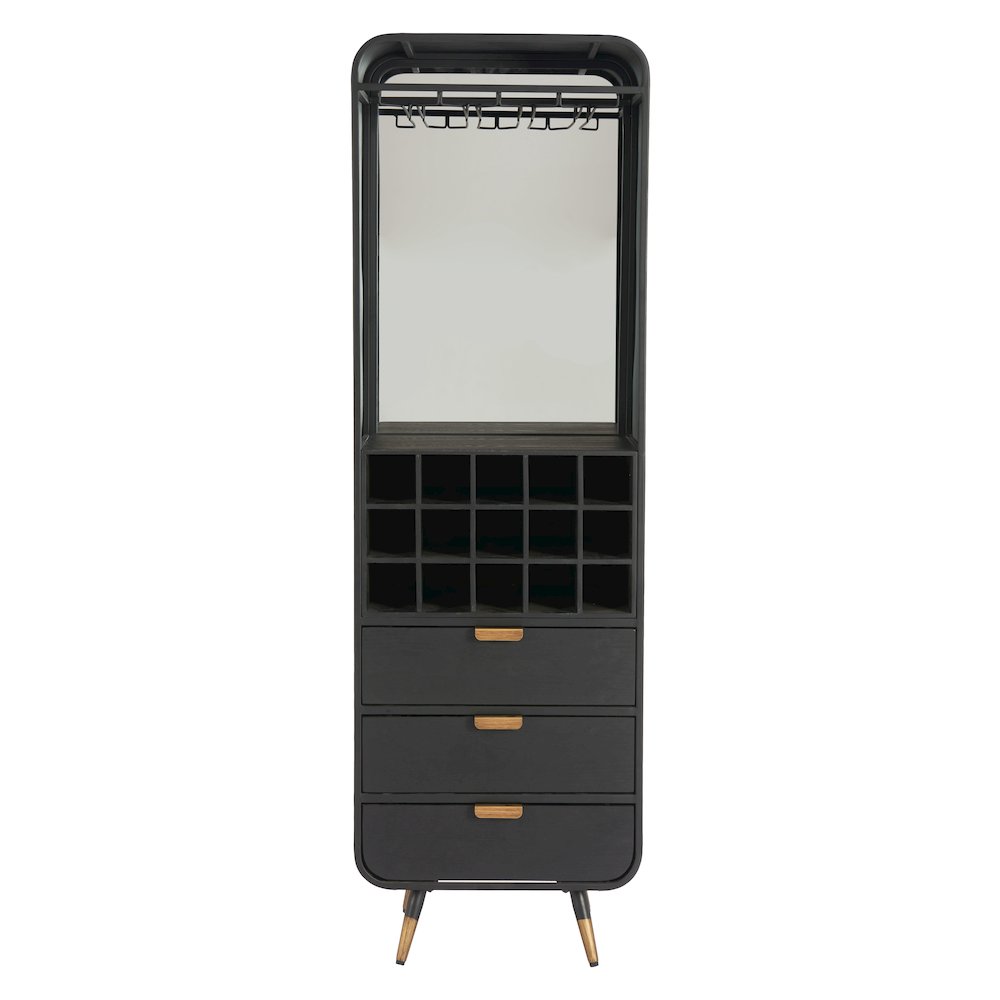 Magara Bar Cabinet Black. Picture 3