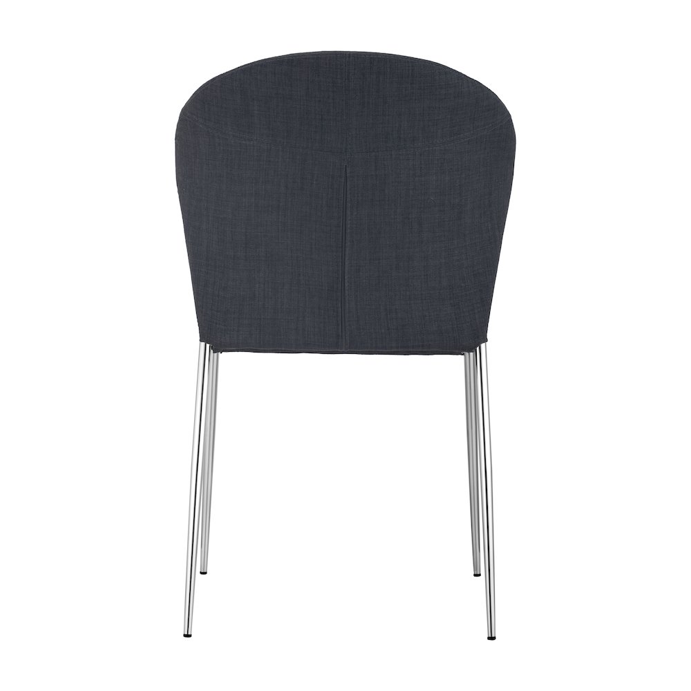 Oulu Dining Chair (Set of 4) Graphite. Picture 4