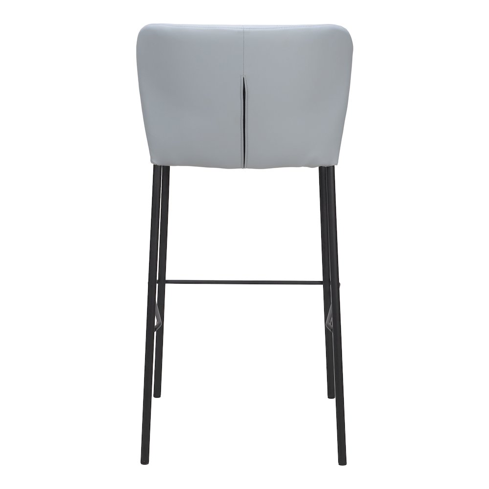 Linz Barstool (Set of 2) Gray. Picture 4