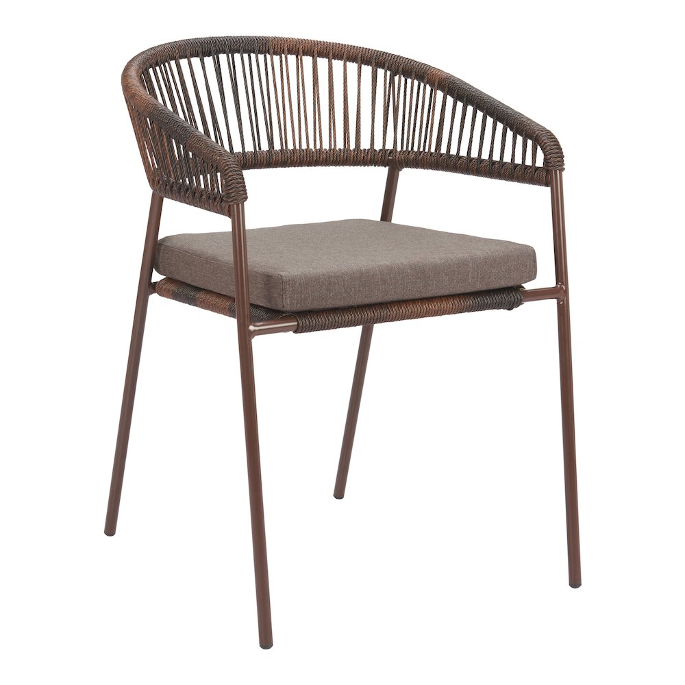 Skye Dining Chair (Set of 2) Brown. Picture 1