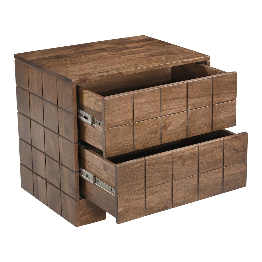 Modo Nightstand Walnut. Picture 7