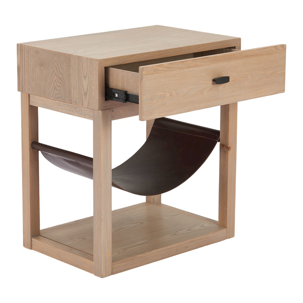 Haram Side Table Natural. Picture 9