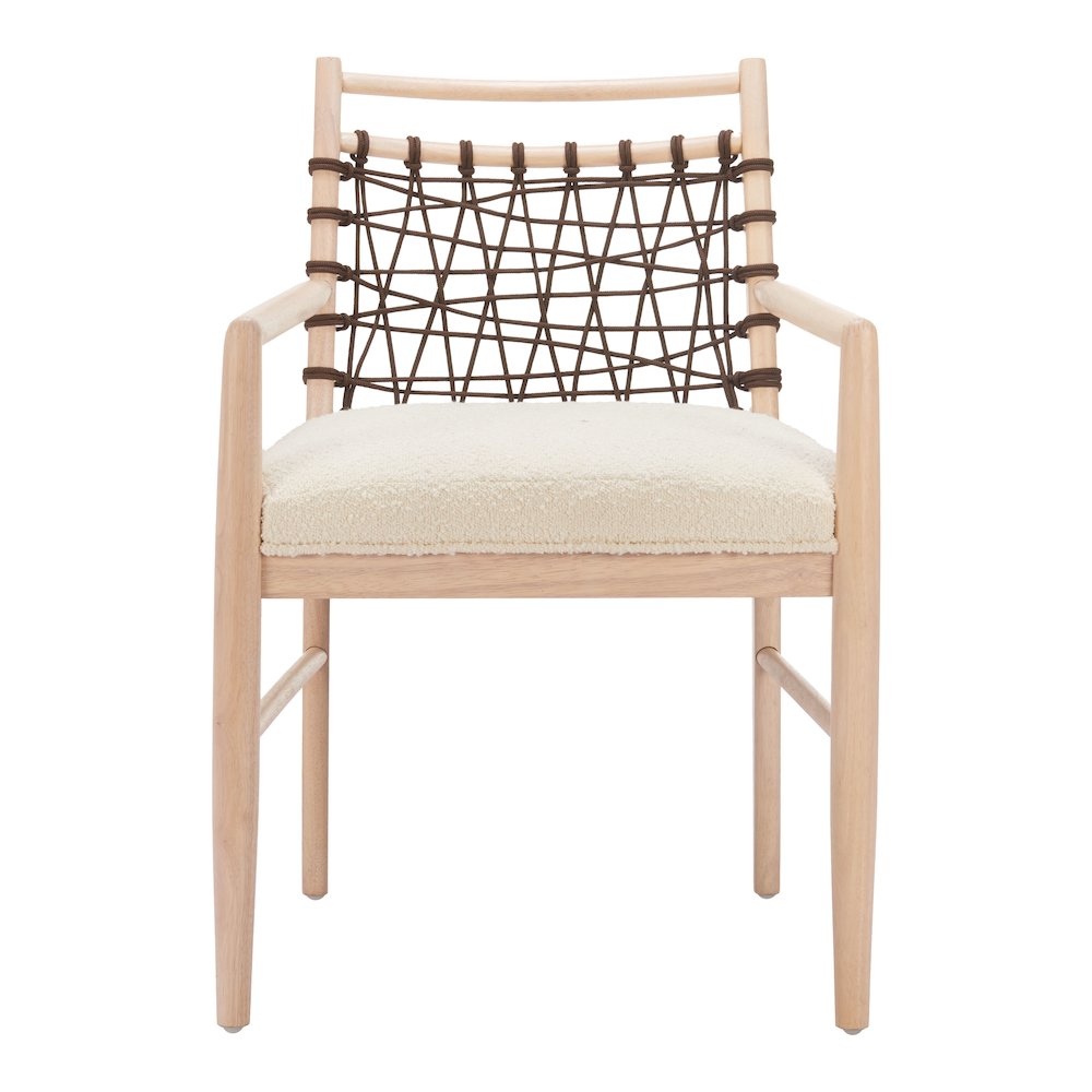 Wezly Dining Chair (Set of 2) Ivory. Picture 3