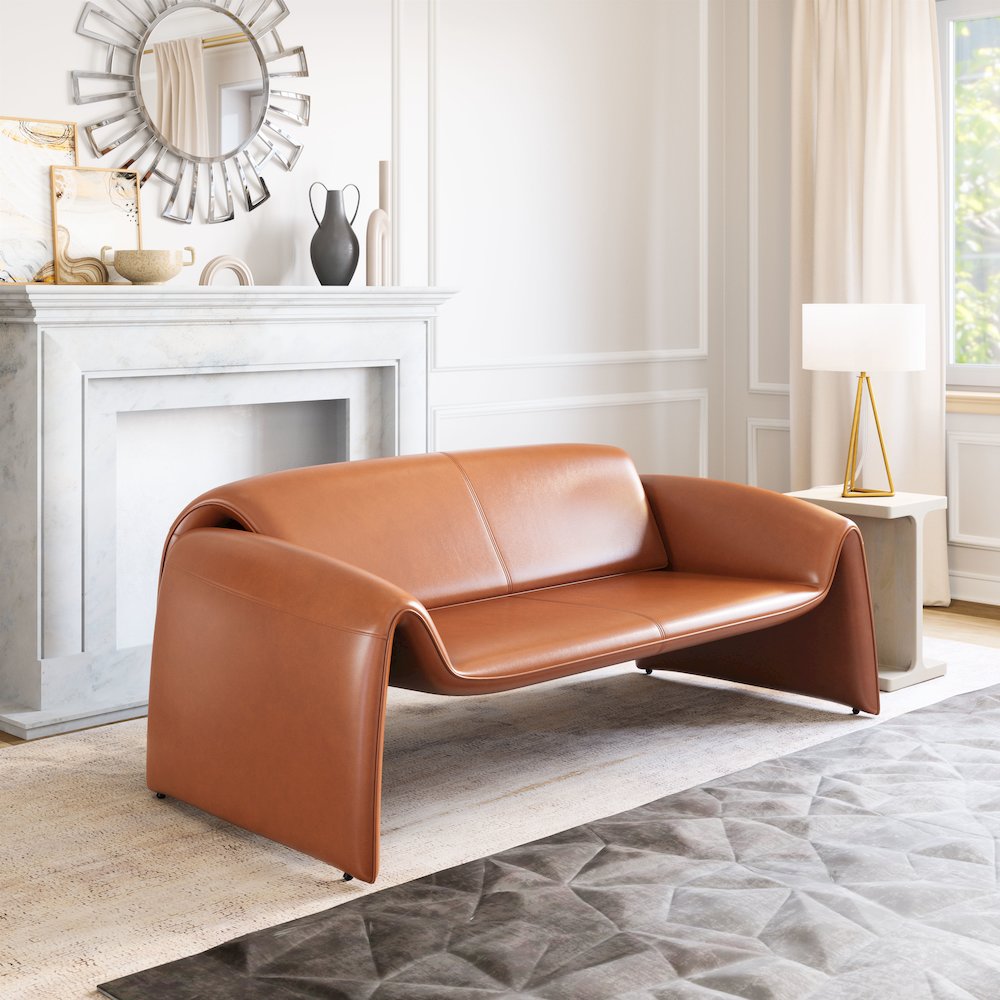 Horten Sofa Brown. Picture 8