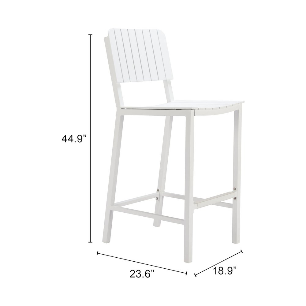 Kayu Barstool White. Picture 7