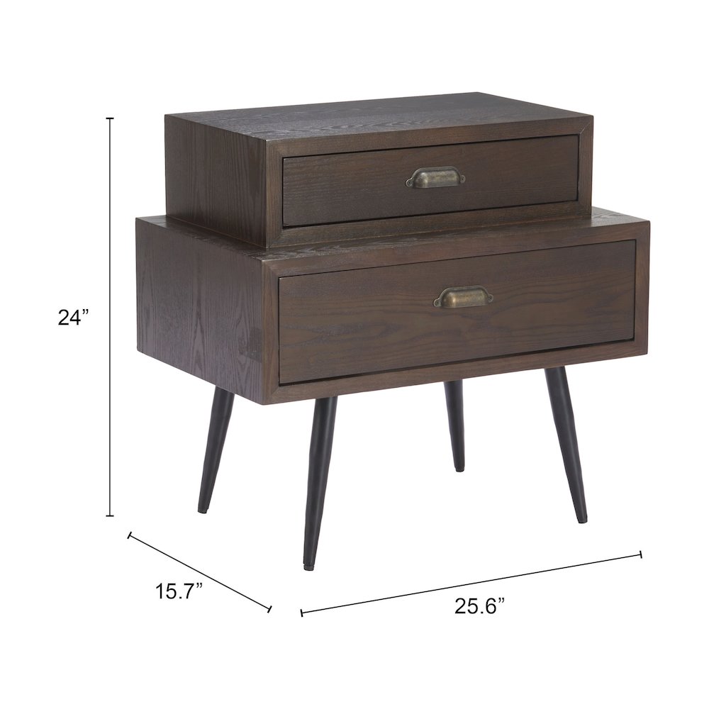 Mechy Side Table Brown. Picture 11
