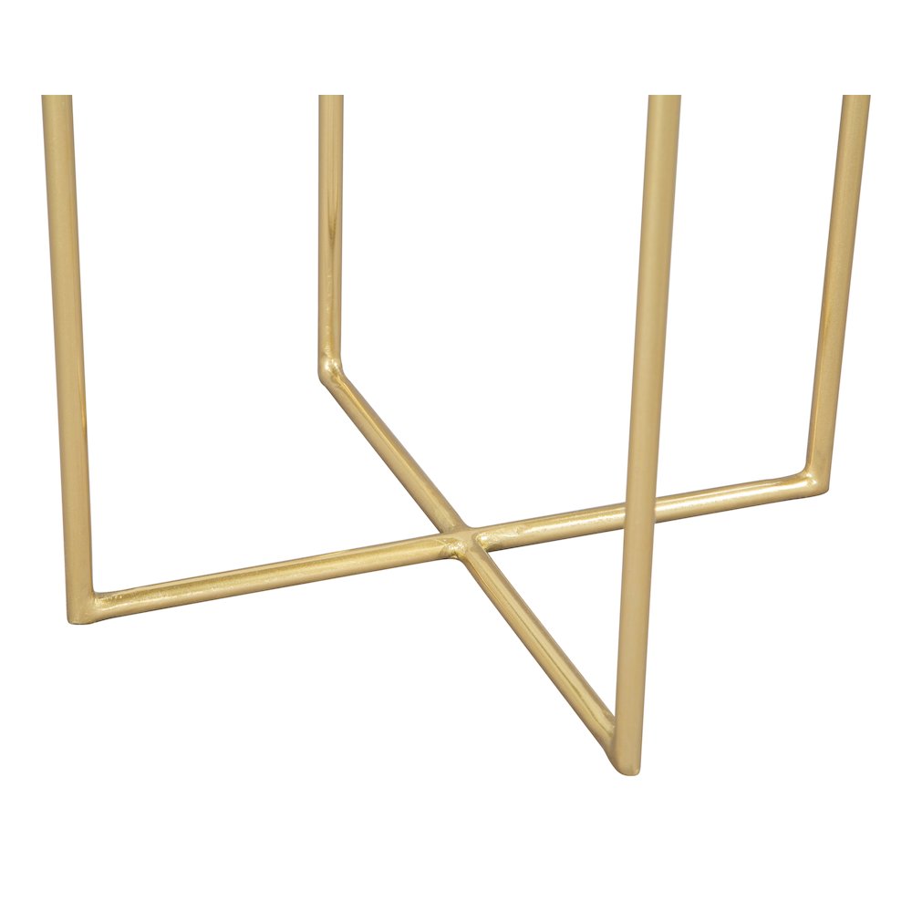 Lotus Side Table Gold. Picture 7