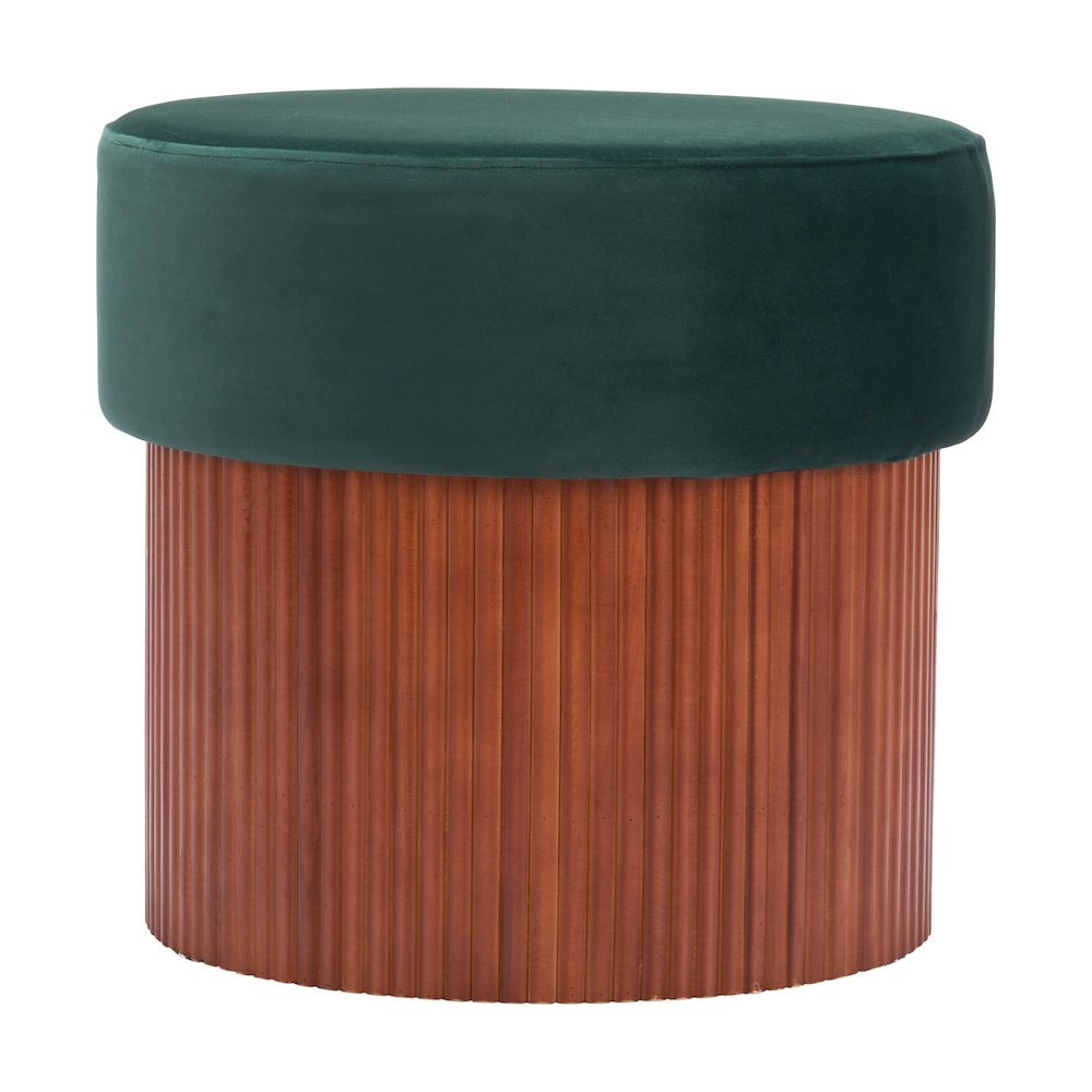 Boto Storage Ottoman Green. Picture 2