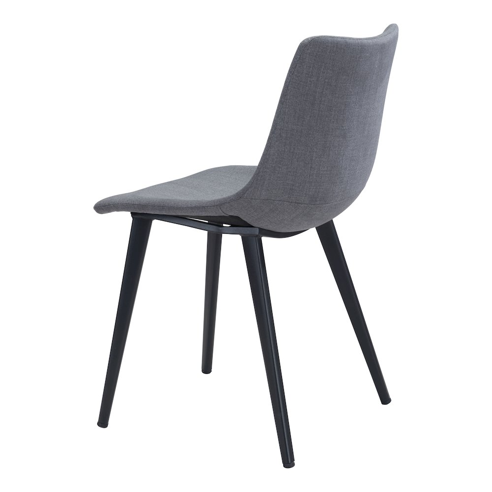 Daniel Dining Chair (Set of 2) Gray. Picture 5