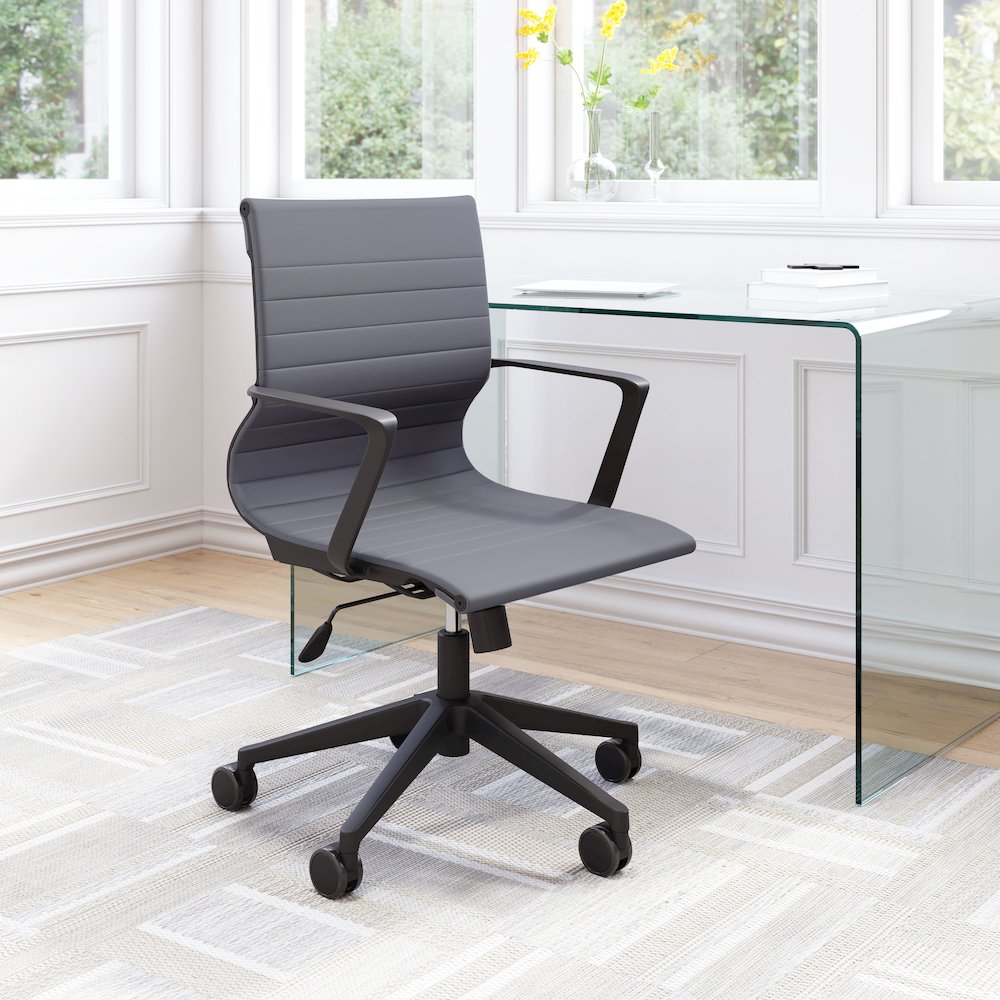 Stacy Office Chair Dark Gray. Picture 8
