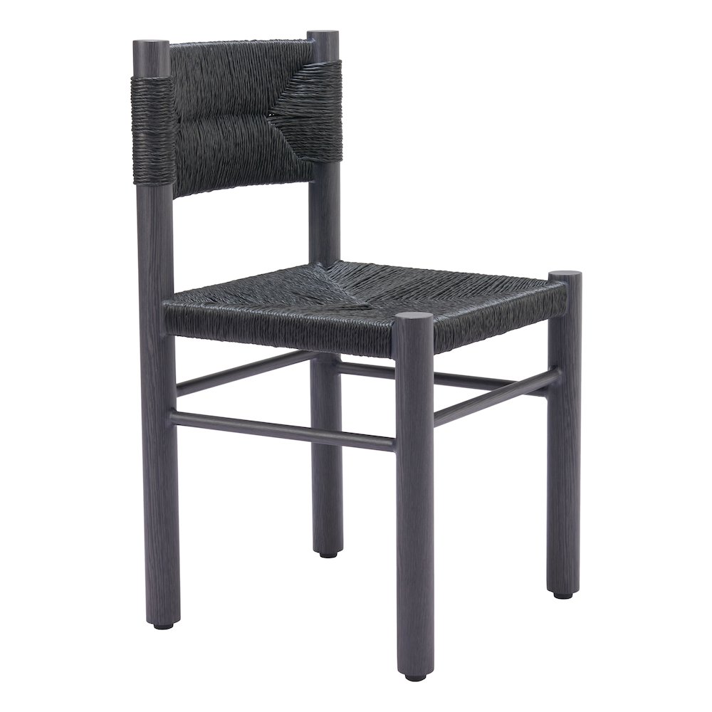 Iska Dining Chair (Set of 2) Black. Picture 1