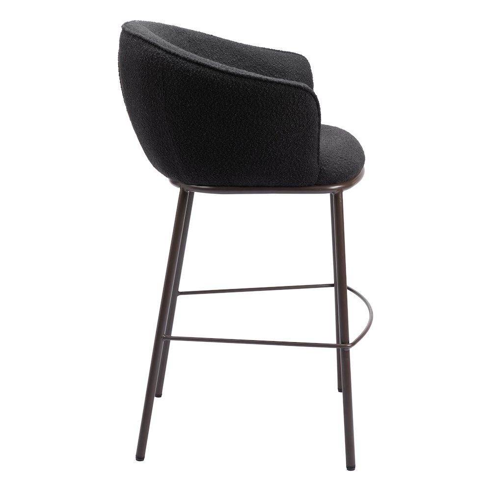 Essen Barstool Black & Bronze. Picture 2