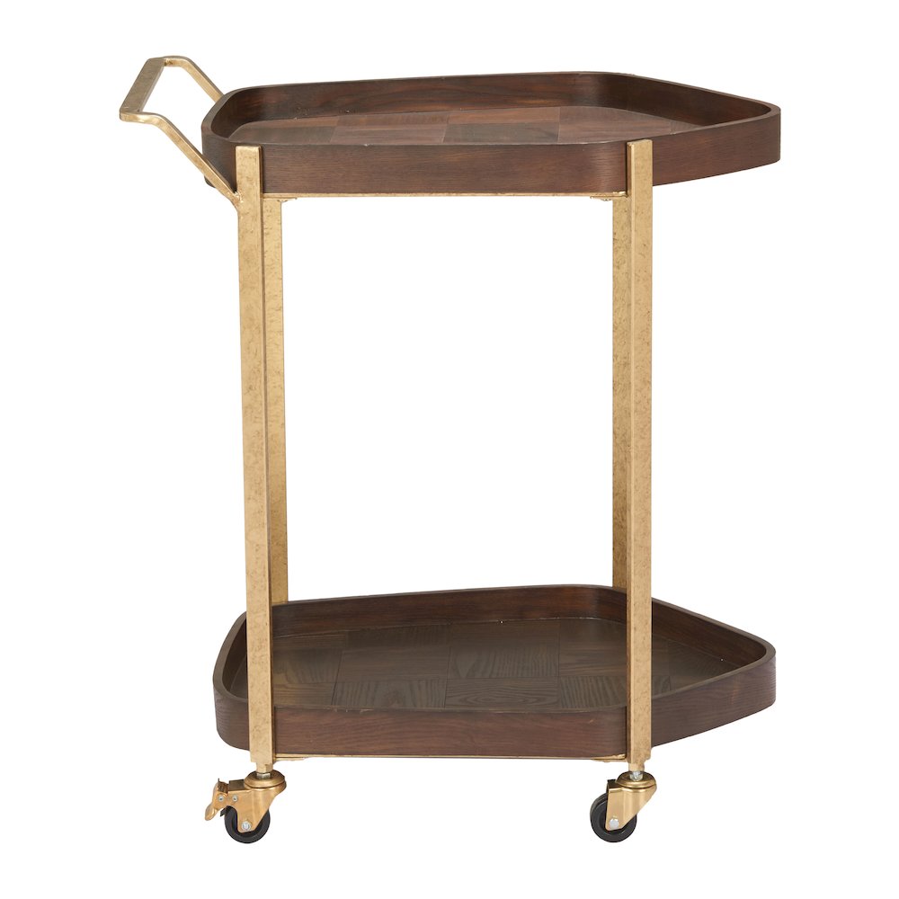 Stela Bar Cart Walnut. Picture 2