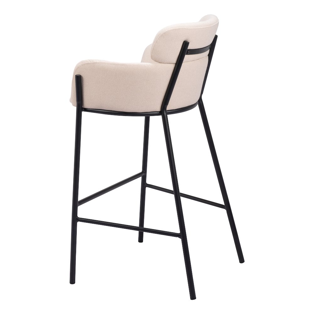 Bremor Barstool Beige. Picture 5