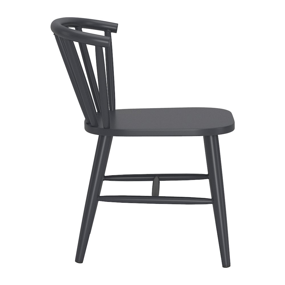 Shio Dining Chair Black. Picture 2