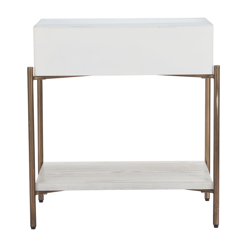 Yoru Side Table Oak White. Picture 6