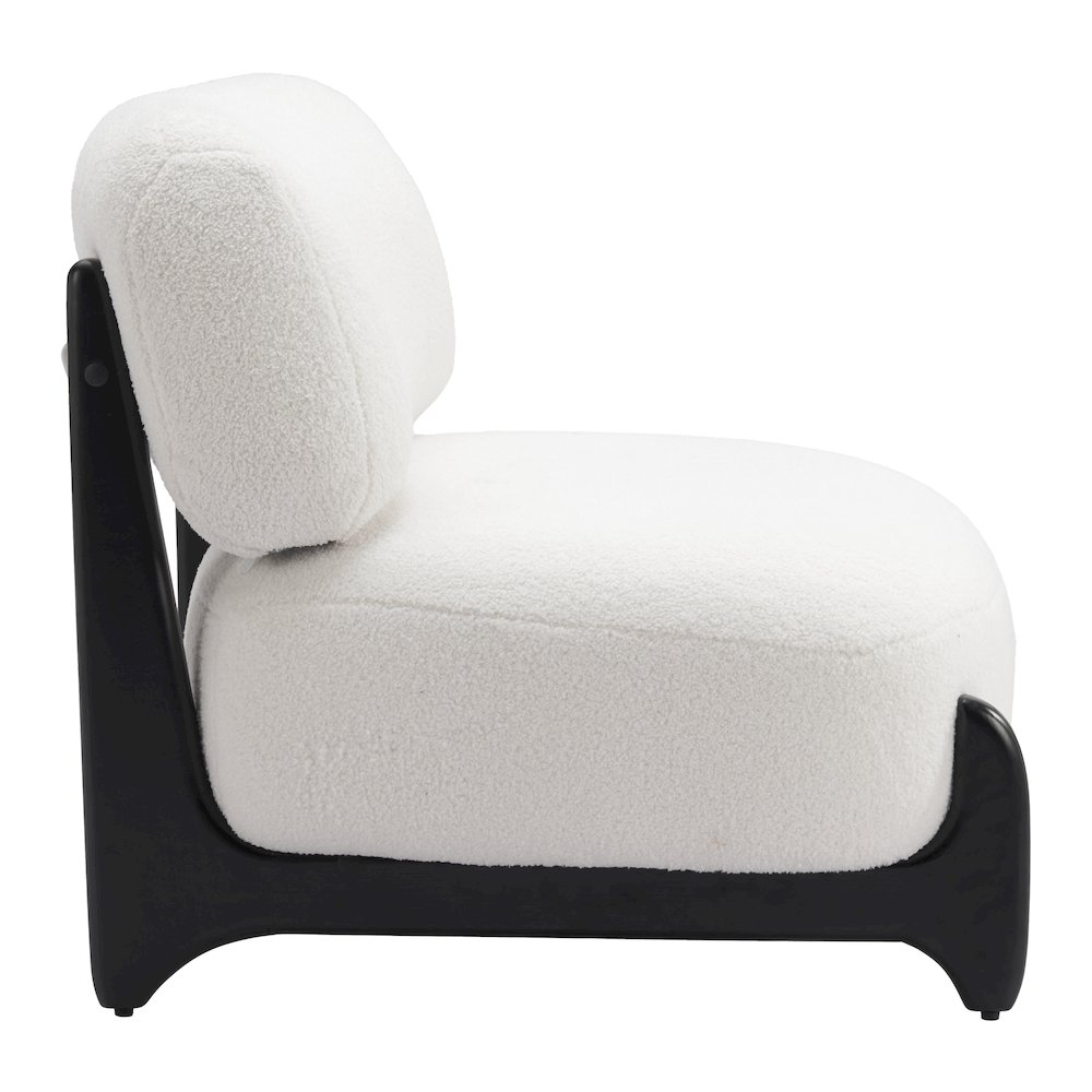 Bombo Accent Chair White. Picture 2