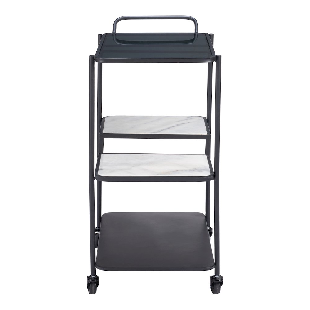 Constanza Bar Cart Black. Picture 2