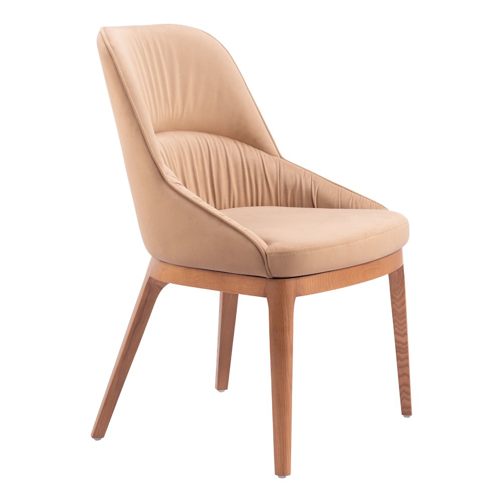 Ayr Dining Chair (Set of 2) Tan. Picture 1