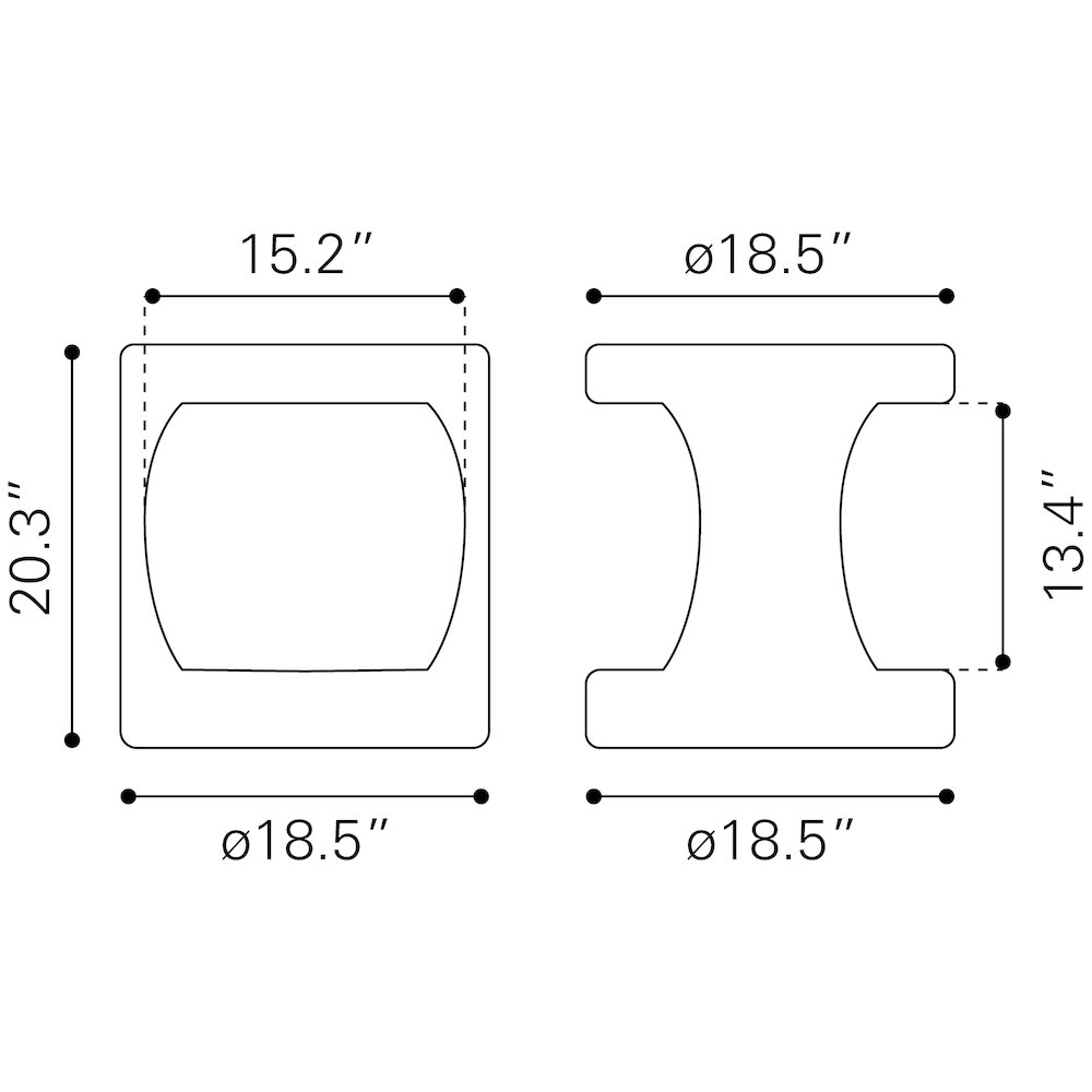 Nuuk Side Table Black. Picture 10